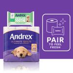 Andrex Ultimate Quilts Toilet Roll 3-Ply 115 Sheets Per Roll (Pack of 24) 4475901