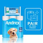 Andrex Complete Clean Mega Toilet Roll 2-Ply 290 Sheets Per Roll (Pack of 12) 4982014