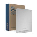 Kimberly Clark ICON Faceplate For Automatic Rolled Hand Towel Dispenser Silver Mosaic 58760