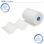 Scott Essential 1-Ply Hand Towels Roll E-Roll Large White (Pack of 6) 6638