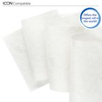 Scott Essential 1-Ply Hand Towels Roll E-Roll Large White (Pack of 6) 6638