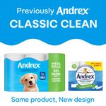 Andrex Complete Clean Toilet Roll 2-Ply 190 Sheets Per Roll (Pack of 9) 04970108