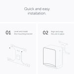 Kimberly Clark ICON Automatic Rolled Hand Towel Dispenser Silver 53691