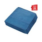 Wypall Microfibre Cloths 400x400mm Blue Pack of 6 8395