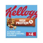 Kelloggs High Protein Almond and Salted Caramel Flavour Snack Bars 35g (Pack of 16) 7100784000