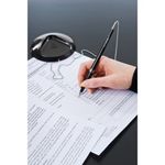 Q-Connect Reception Pen with Chain and Base KF00233