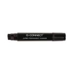 Q-Connect Jumbo Permanent Marker Pen Chisel Tip Black (Pack of 10) KF00270