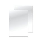Q-Connect A4 White Comb Binder Cover 250gsm (Pack of 100) KF00498