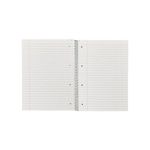 Q-Connect Ruled Margin Spiral Soft Cover Notebook 160 Pages A4 (5 Pack) KF01072