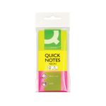 Q-Connect Quick Notes 38 x 51mm Neon (3 Pack) KF01224