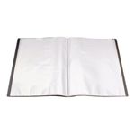 Q-Connect Polypropylene Display Book 40 Pocket Black KF01260