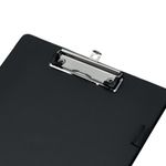 Q-Connect PVC Clipboard A4 Black KF01296