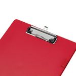 Q-Connect PVC Clipboard A4 Red KF01298