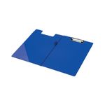 Q-Connect PVC Foldover Clipboard A4 Blue KF01301