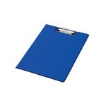 Q-Connect PVC Foldover Clipboard A4 Blue KF01301