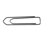 Q-Connect Paperclips Giant No Tear 50mm (Pack of 1000) KF01318Q