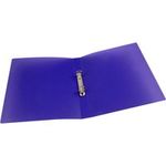 Q-Connect Purple A4 25mm 2 Ring Binder Frosted (Polypropylene covers) KF02486