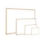 Q-Connect Wooden Frame Whiteboard 600x400mm KF03570