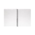 Q-Connect Spiral Bound Polypropylene Notebook 160 Pages A5 Blue (5 Pack) KF10034