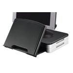 Q-Connect Monitor Stand with Built In Angled Copyholder Black KF10700