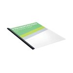 Q-Connect A4 6mm 60 Sheets Black Spine Bar (Pack of 100) KF11415