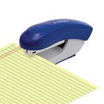 Q-Connect Half Strip Plastic Stapler Blue KF14205