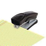 Q-Connect Half Strip Metal Stapler Black KF14208