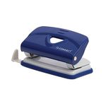Q-Connect Lightweight Metal Desk Hole Punch Blue KF14215