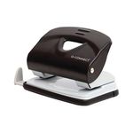 Q-Connect Medium Duty Metal Desk Hole Punch Black KF14217