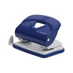 Q-Connect Medium Duty Metal Desk Hole Punch Blue KF14218