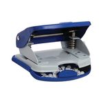 Q-Connect Medium Duty Metal Desk Hole Punch Blue KF14218