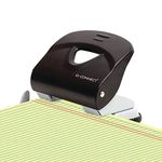 Q-Connect Standard Duty Metal Desk Hole Punch Black KF14220