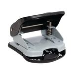 Q-Connect Standard Duty Metal Desk Hole Punch Black KF14220
