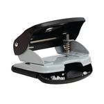 Q-Connect Heavy Duty Metal Desk Hole Punch Black KF14221