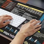 Q-Connect Large Gaming Mouse Mat 90 x 40cm KF14442