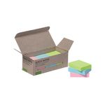 Q-Connect Recycled Notes 38x51mm Pastel Rainbow (Pack of 12) KF17326