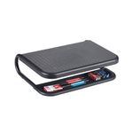 Q-Connect Monitor Laptop Riser with Desktop Organiser 380x295x110mm Black KF17416