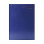 5 Star Academic Diary Day Per Page A4 Blue 2025-2026 KF1A4ABU25