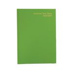 Academic Diary Day Per Page A4 Lime Green 2026-2027 FS669178