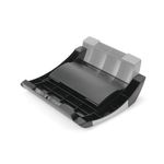 Q-Connect Anti-Slip Footrest Height Adjustable Black/Silver KF20076