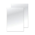 Q-Connect Clear A4 PVC Binding Covers 250 Micron (Pack of 100) KF24011