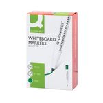 Q-Connect Drywipe Marker Pen Green (10 Pack) KF26009