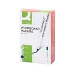 Q-Connect Drywipe Marker Pen Blue (10 Pack) KF26036