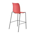 Jemini Flexi High Stool 570x575x1160mm Red KF70039