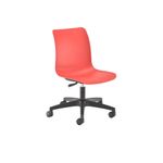 Flexi Swivel Chair 630x530x825-935mm Red KF70043