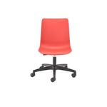 Flexi Swivel Chair 630x530x825-935mm Red KF70043