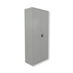 Jemini Steel Janitorial Cleaning Cupboard 800x1800mm Silver KF70110