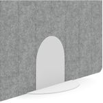 5 Star PET Metal Stand for Floorstanding Screen White KF70143