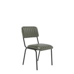 Tovi Side Chair Green with Black Frame KF70145
