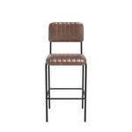 Tovi High Chair Brown with Black Frame KF70146